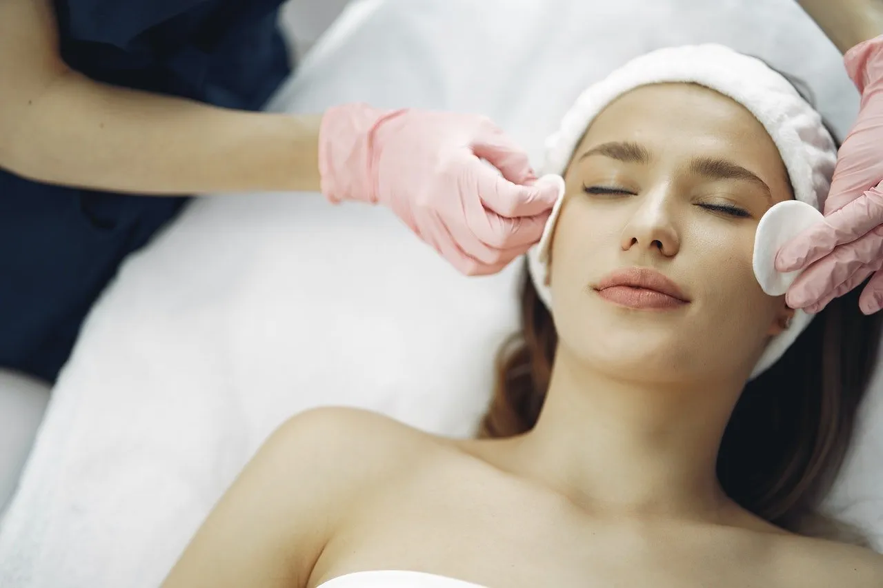 Women during Facial Treatment | Femme Moderne Center for Aesthetics in Draper, Utah