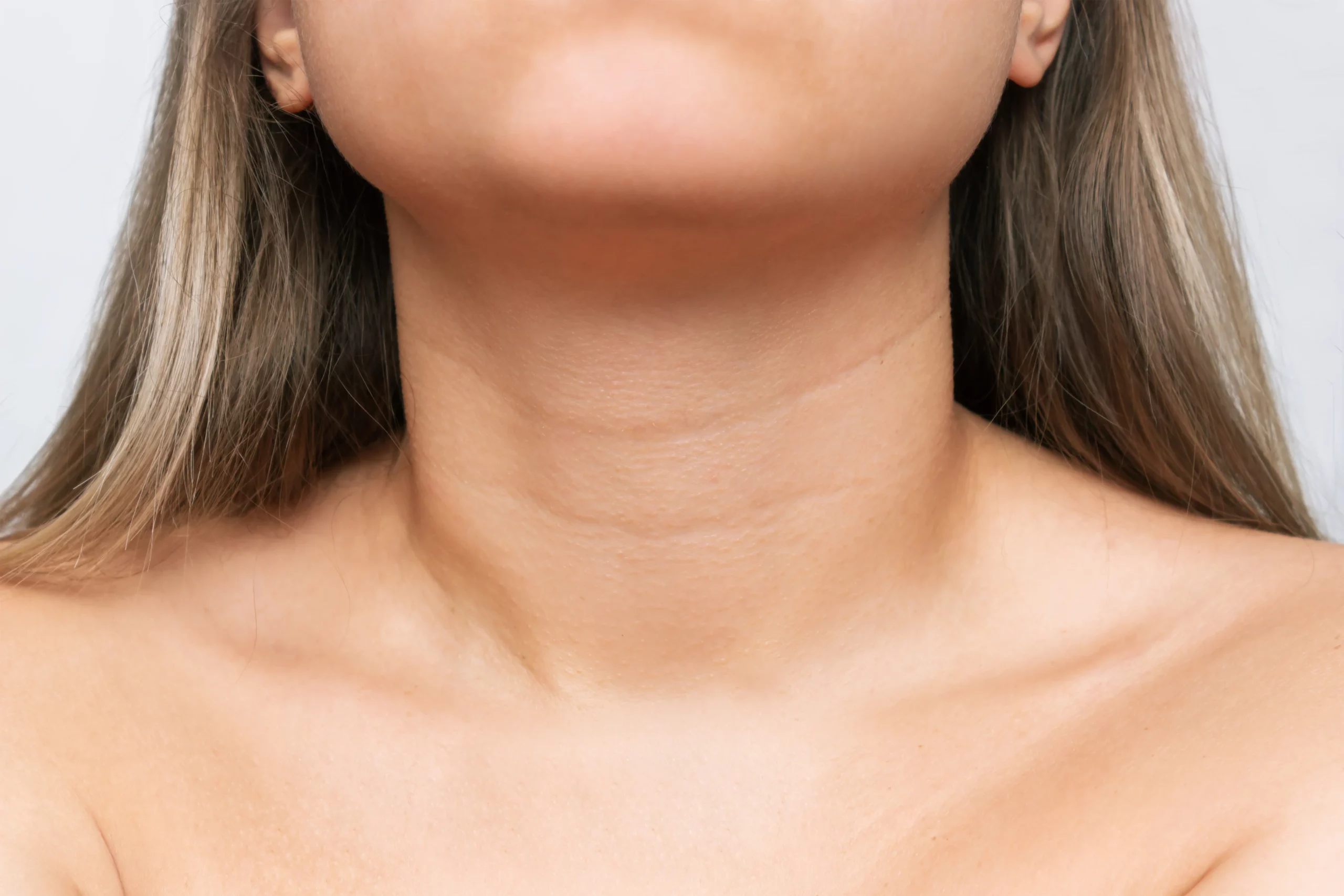 A woman Neck Wrinkle Treatment in Draper, UT